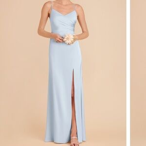 Chic Sky Blue Maxi Dress